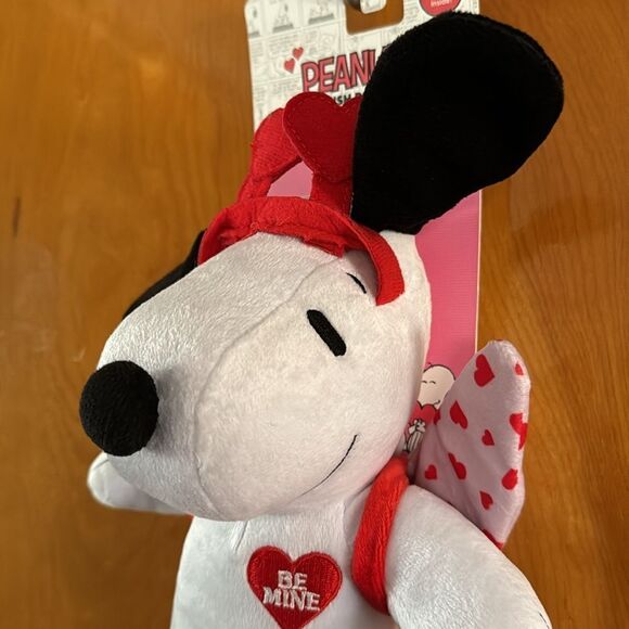 Snoopy Plush Dog Toy Valentines Day Cupid - Picture 2 of 4